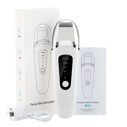 Ultrasonic Skin Scrubber Face